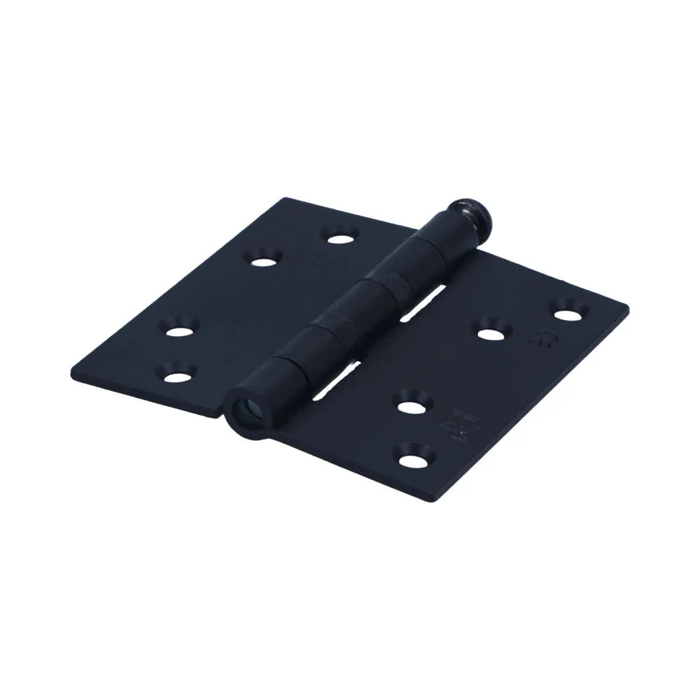 S2 nylon kogellagerscharnier 6512 89x89x2.4 zwart rechthoekig