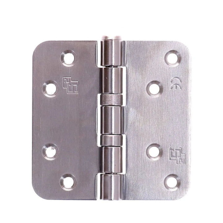 S2 kogellagerscharnier 6512 89x89x2.4 RVS afgerond