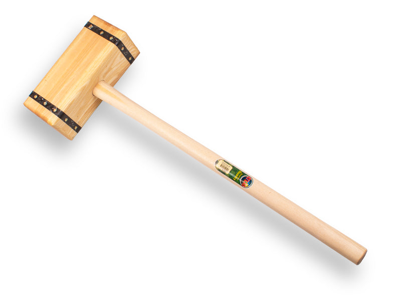 Sleg, rechthoek model, met ovale steel 100 cm