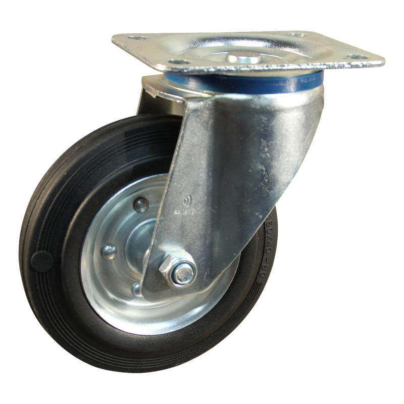 Novio zwenkwiel 160mm serie 02 - 15 Plaatbevestiging Rollager