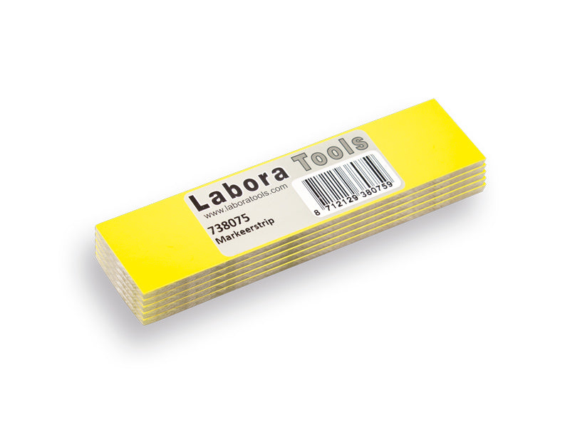 LABORA Markeerstrip, verpakt in bundel van 5 stuks