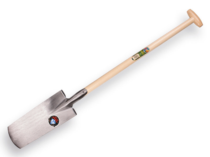 Grondwerk spade ATLAS DIAMANT België, met Essen ATLAS T-steel 85cm. Bladmaat 390x140mm