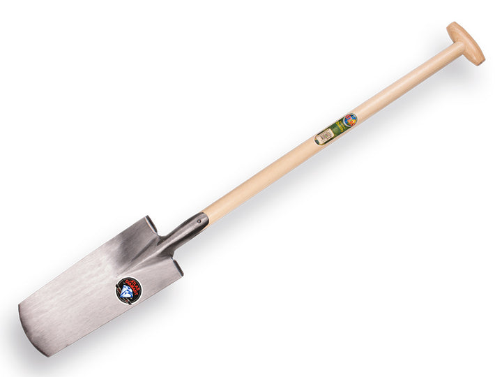 Grondwerk spade ATLAS DIAMANT België, met Essen ATLAS T-steel 85cm. Bladmaat 390x140mm