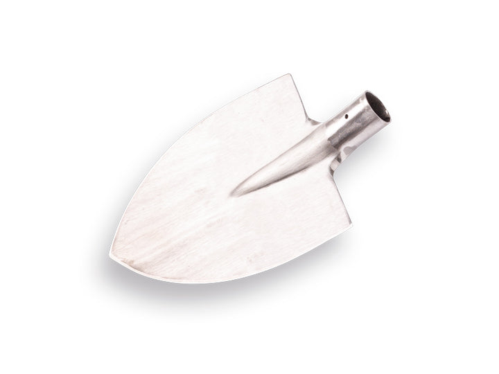 Barnevelder gesmede spade zonder steel. Plagschop