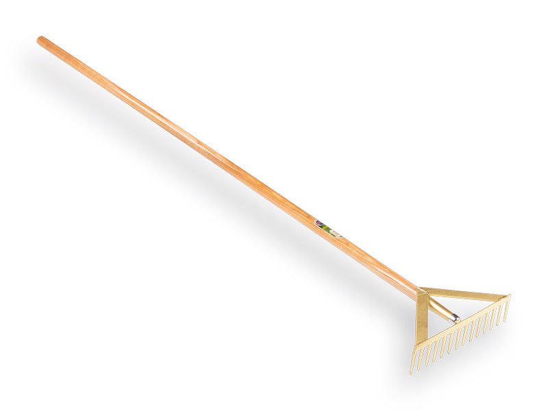 Asfalthark OFFNER met 14 tanden, versterkt, 35 cm breed met essen steel 170 x 3,4cm. recht