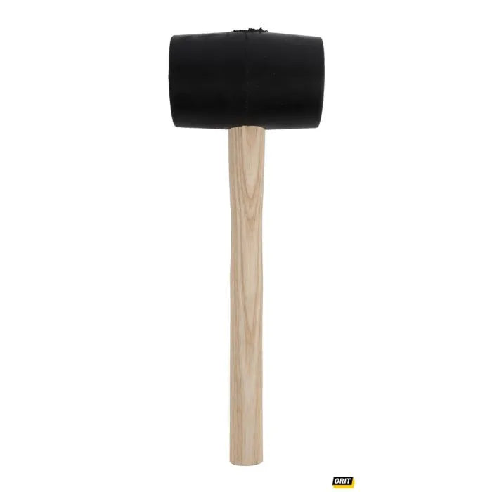 Rubberen hamer - 680 gram - Essenhouten steel