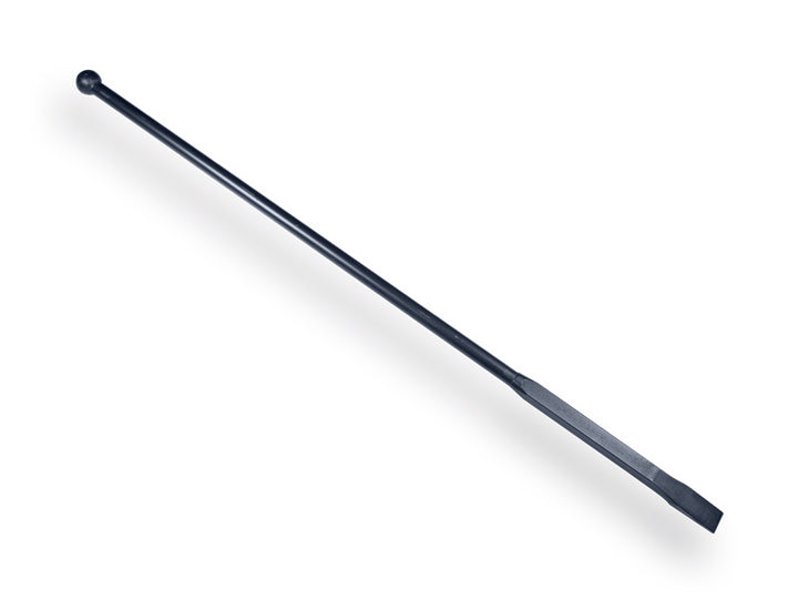 Stootijzer 140 cm. met onderstuk 40 cm. vierkant