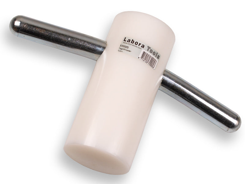 Tegelklopper LABORA, groot, doorsnee 90 mm , nylon klos