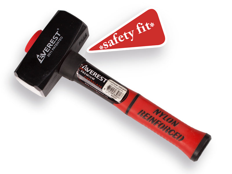 Vuisthamer EVEREST 2000 gram met fiberglassteel