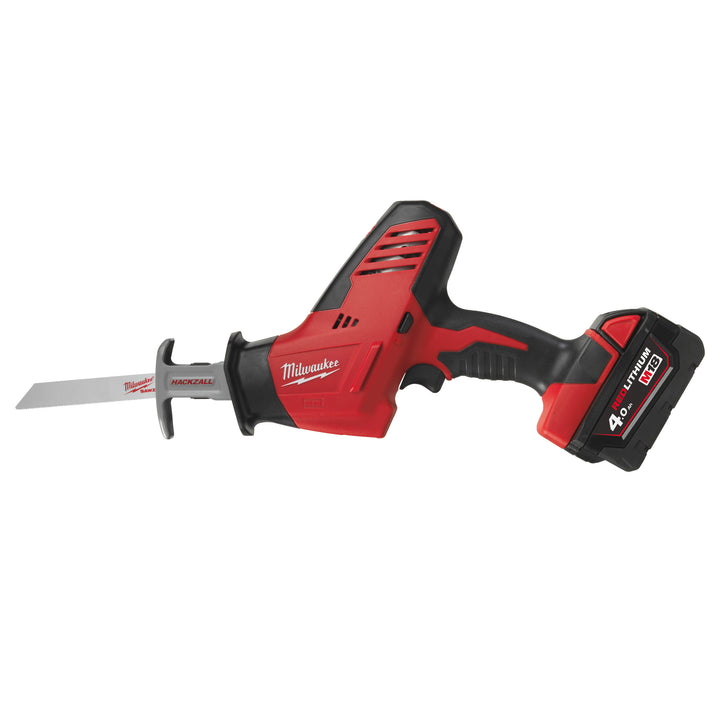 C18 HZ-402B 1-hand compacthackzall™ (2x 4.0 AH accu en lader)