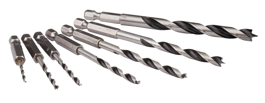 Makita houtspiraalboorset 7-delig