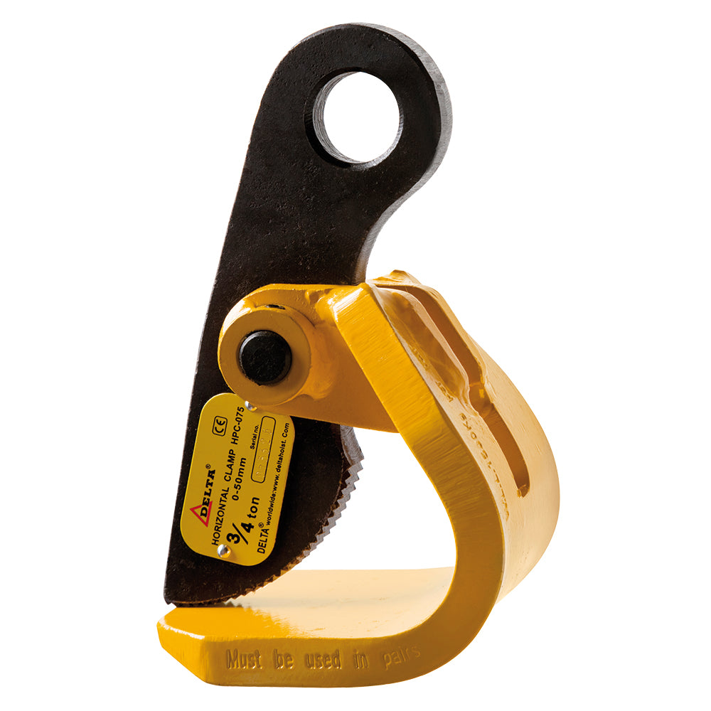 DELTA Horizontaal plaatklem 0.75 tot 4.5 ton