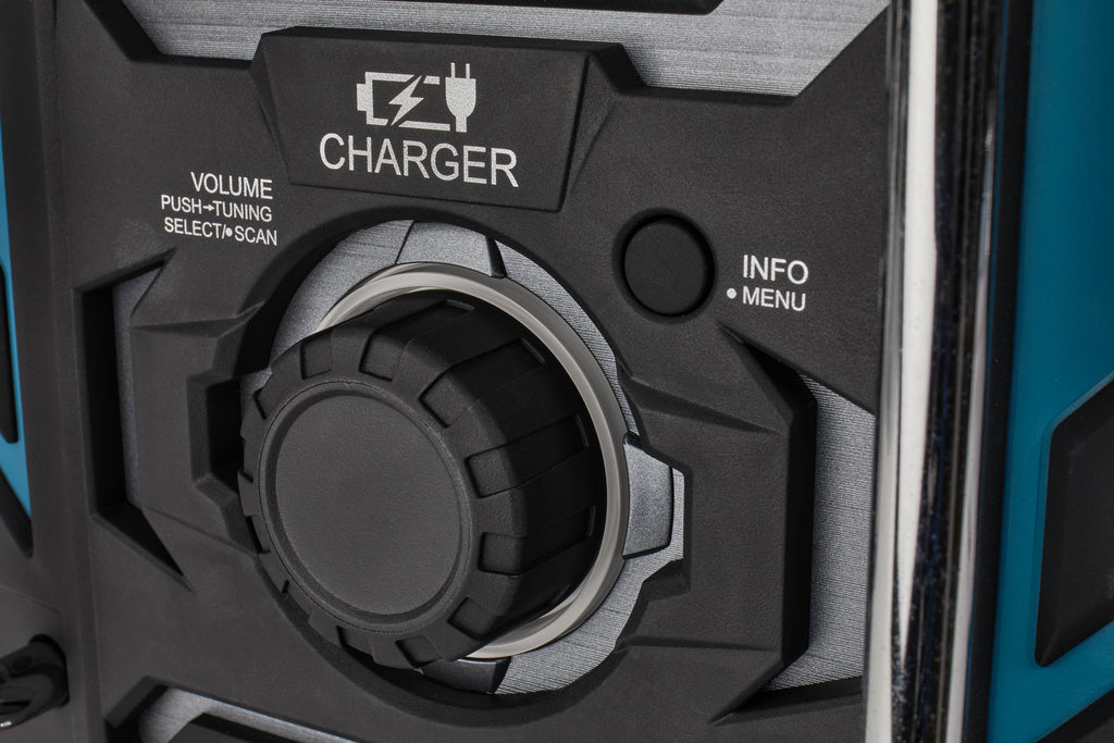 Makita DMR301 Bouwradio FM DAB/DAB+ Bluetooth met laadfunctie