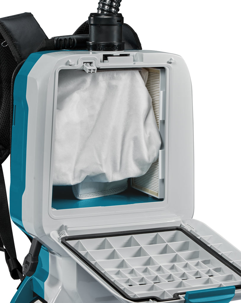 Makita DVC660Z 2x18 V Rugstofzuiger voor schoonmaak