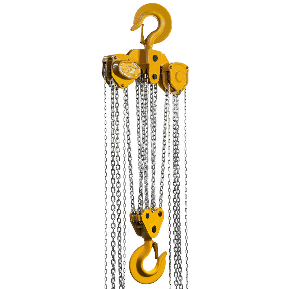 DELTA YELLOW Handkettingtakel 20 ton (6 parten)
