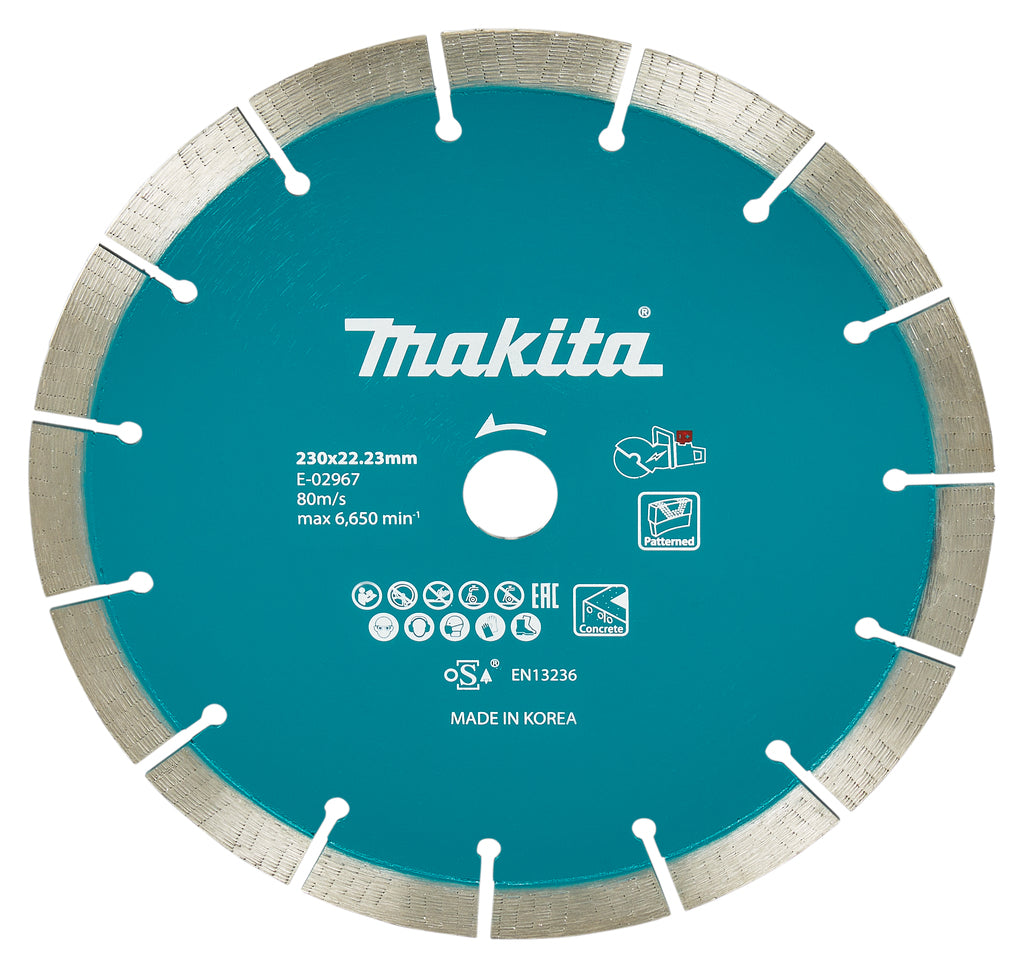 Makita diamantschijf 230x22,23x2,4mm