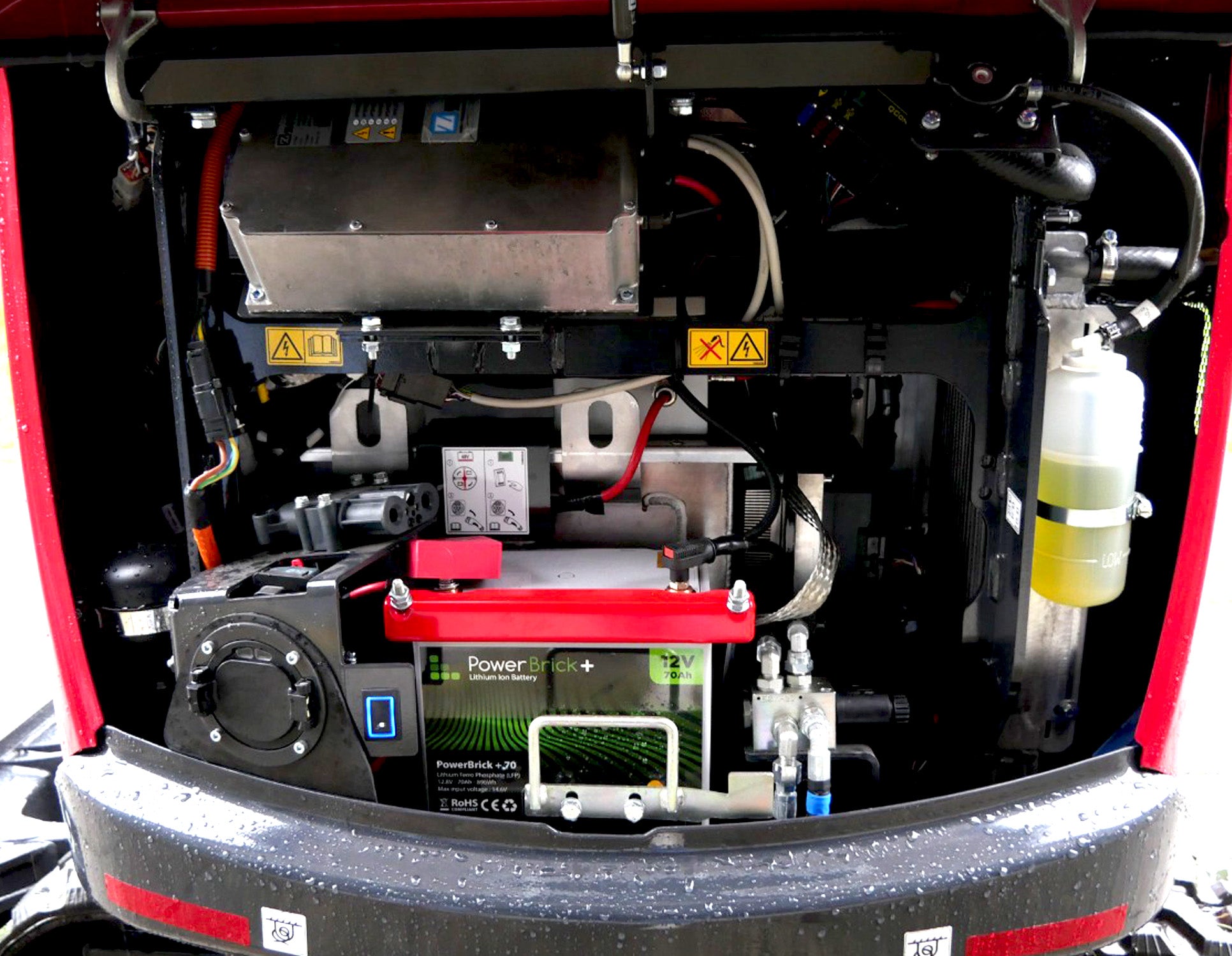 Minigraver Yanmar SV17e Elektrisch