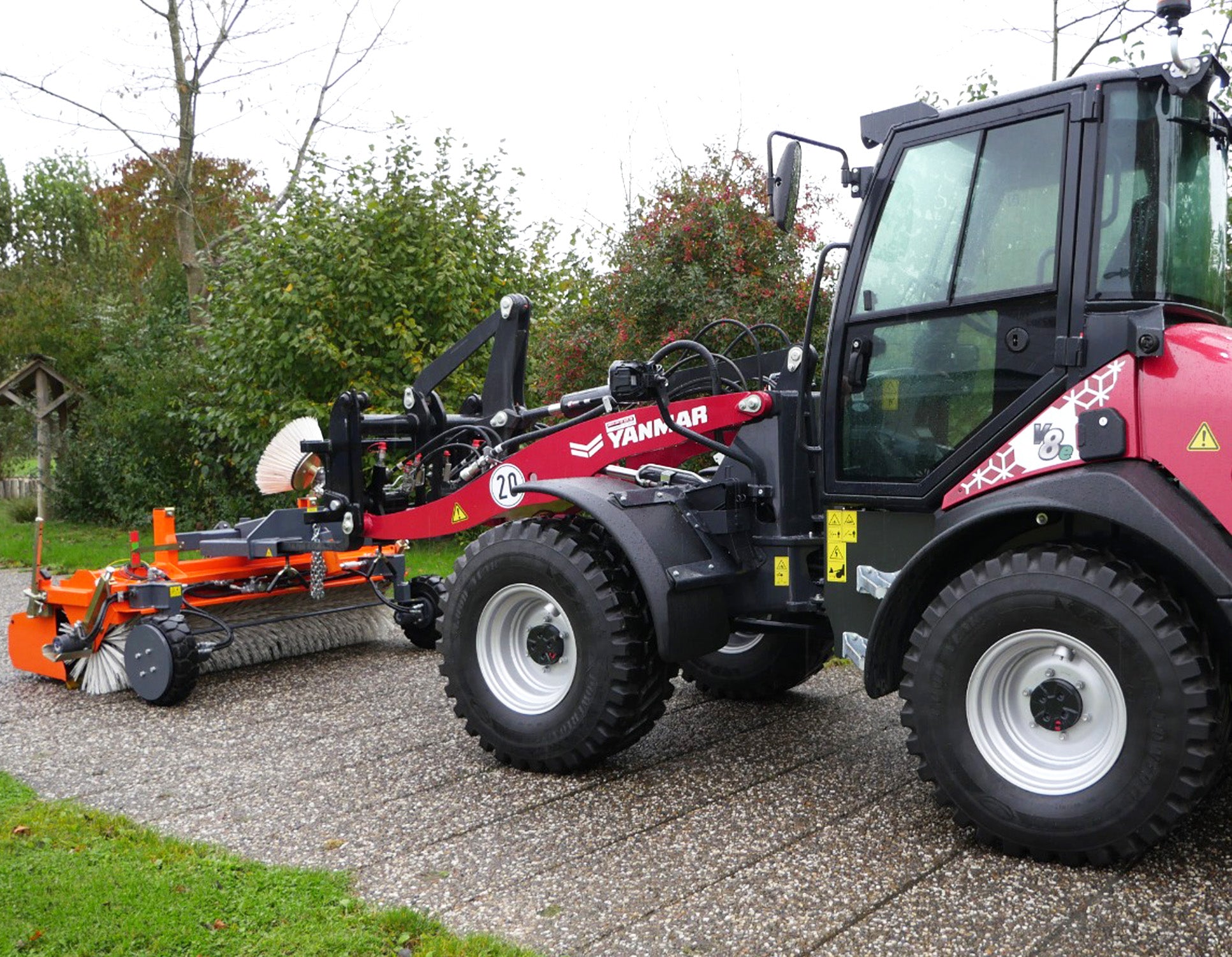 Wiellader Elektrisch Yanmar V8E