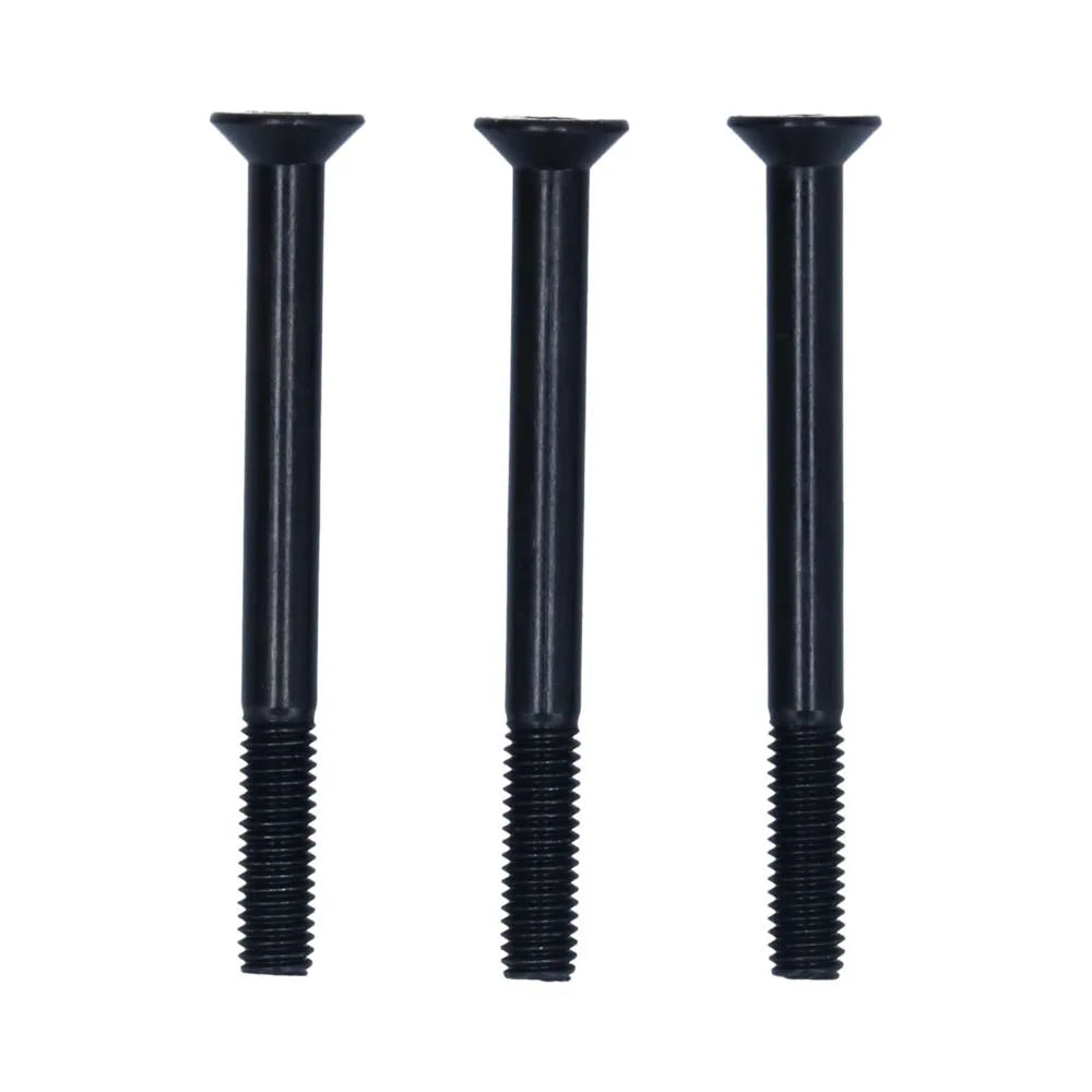 HANDIG bevestigingsbouten zwart deurdikte 50mm (3 stuks)