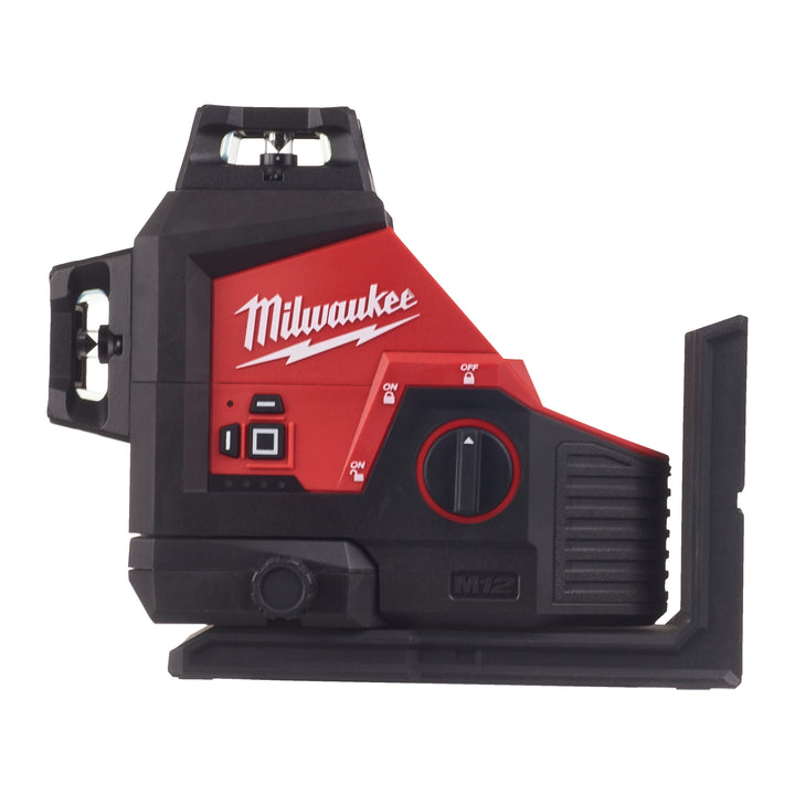 M12 3PL-0C driedimensionale laser met 3 groene 360° laser cirkels