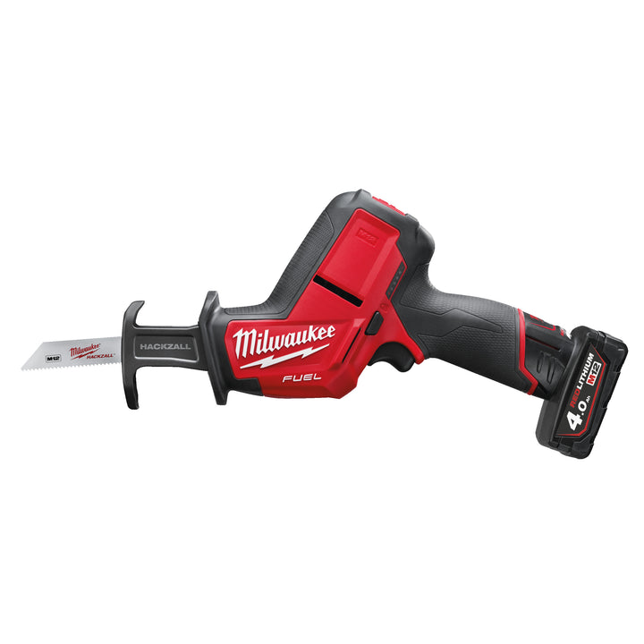 M12 CHZ-402C reciprozaagmachine (2x 4 AH accu en lader)