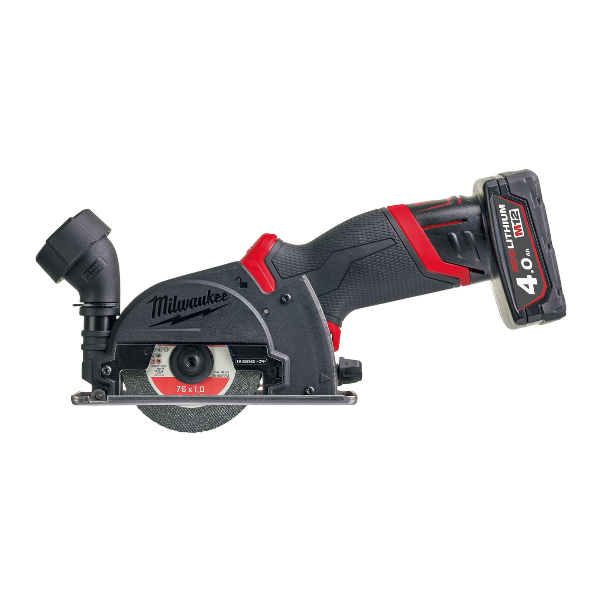 M12 FCOT-422X subcompacte slijpmachine (1x 4 AH 1x 2 AH accu en lader)