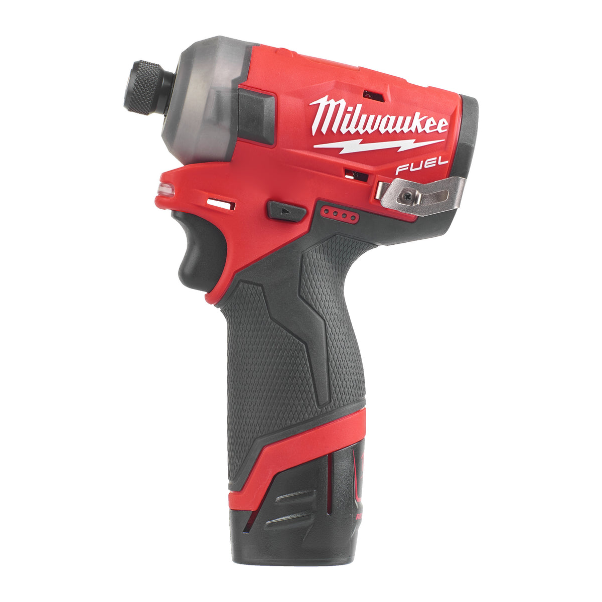 M12 FQID-202X subcompact SURGE™ 1⁄4˝ hex hydraulische slagschroevendraaier  (2x 2 AH accu en lader)