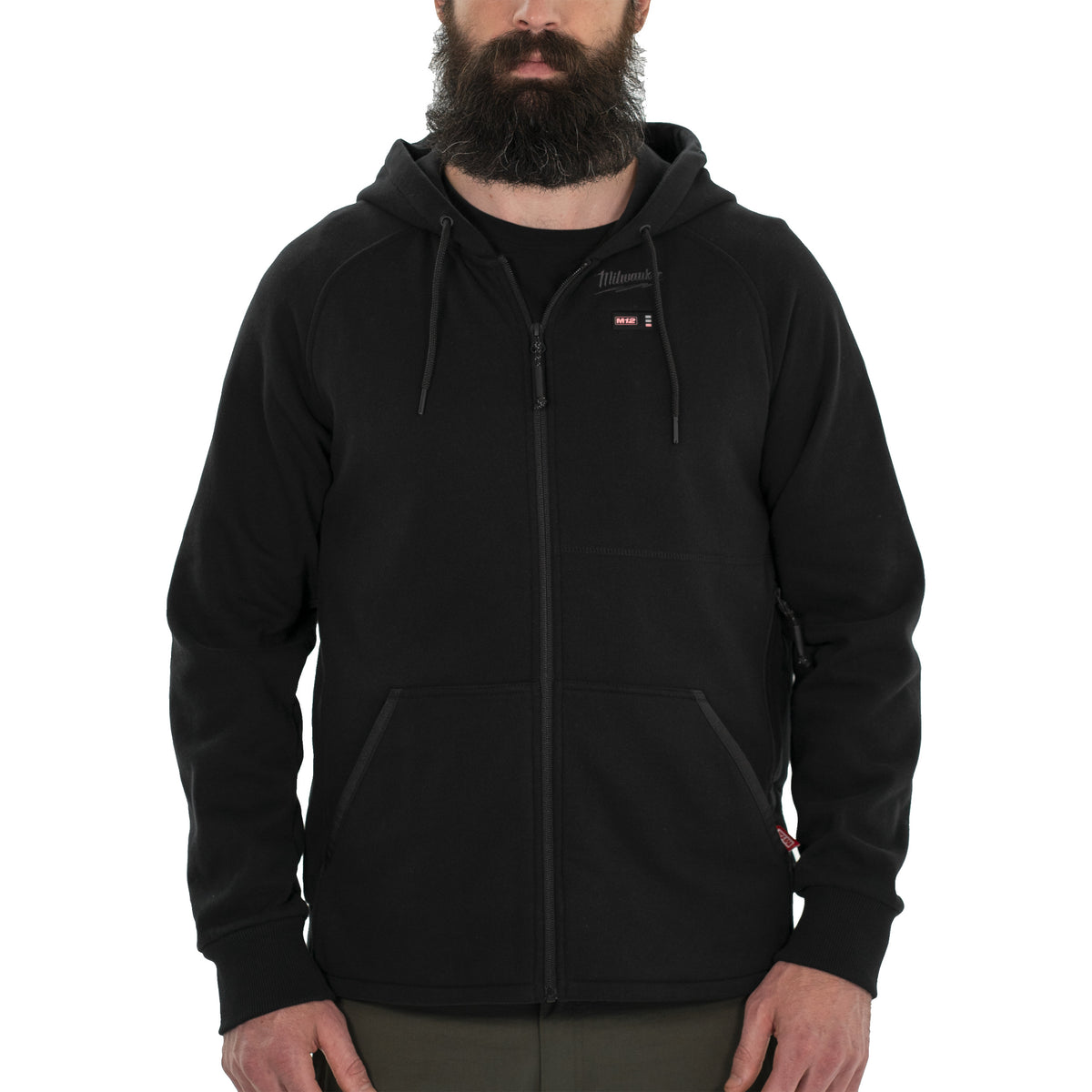 M12 heated hoodie zwart XXL - 1 stuk