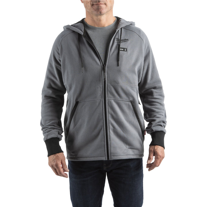 M12 heated hoodie grijs XL - 1 stuk
