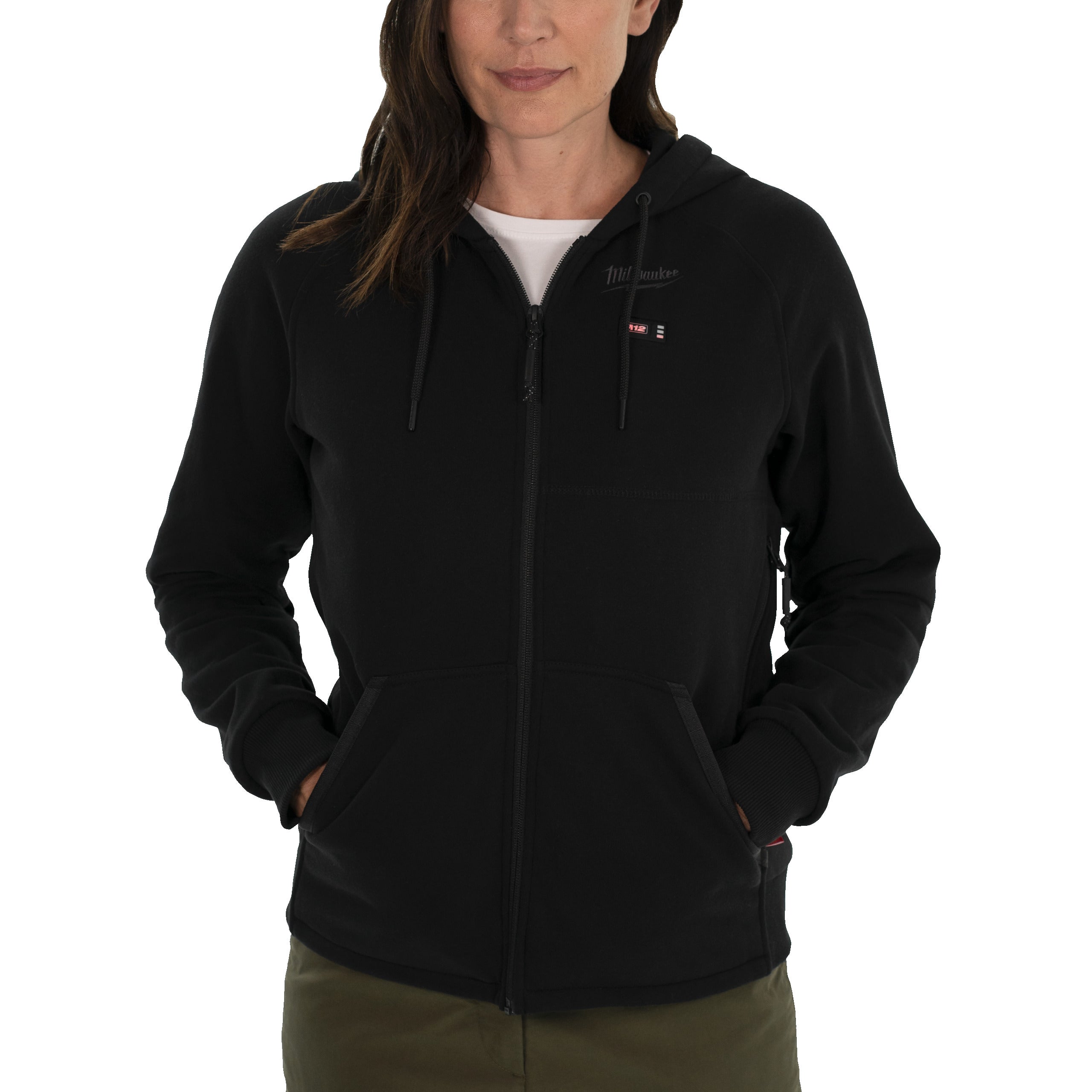 M12 Heated hoodie dames zwart S - 1 stuk