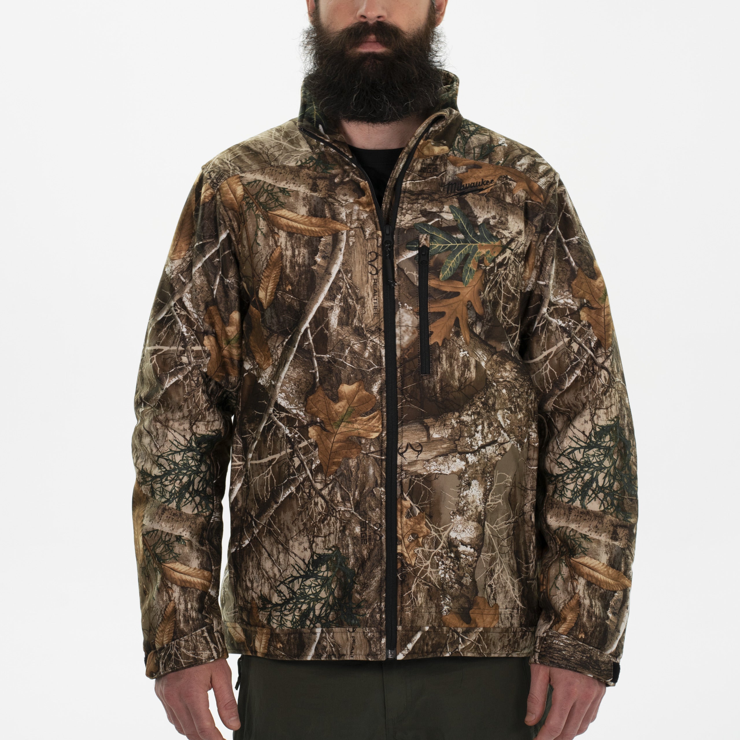 M12 premium heated camouflage jack XL - 1 stuk