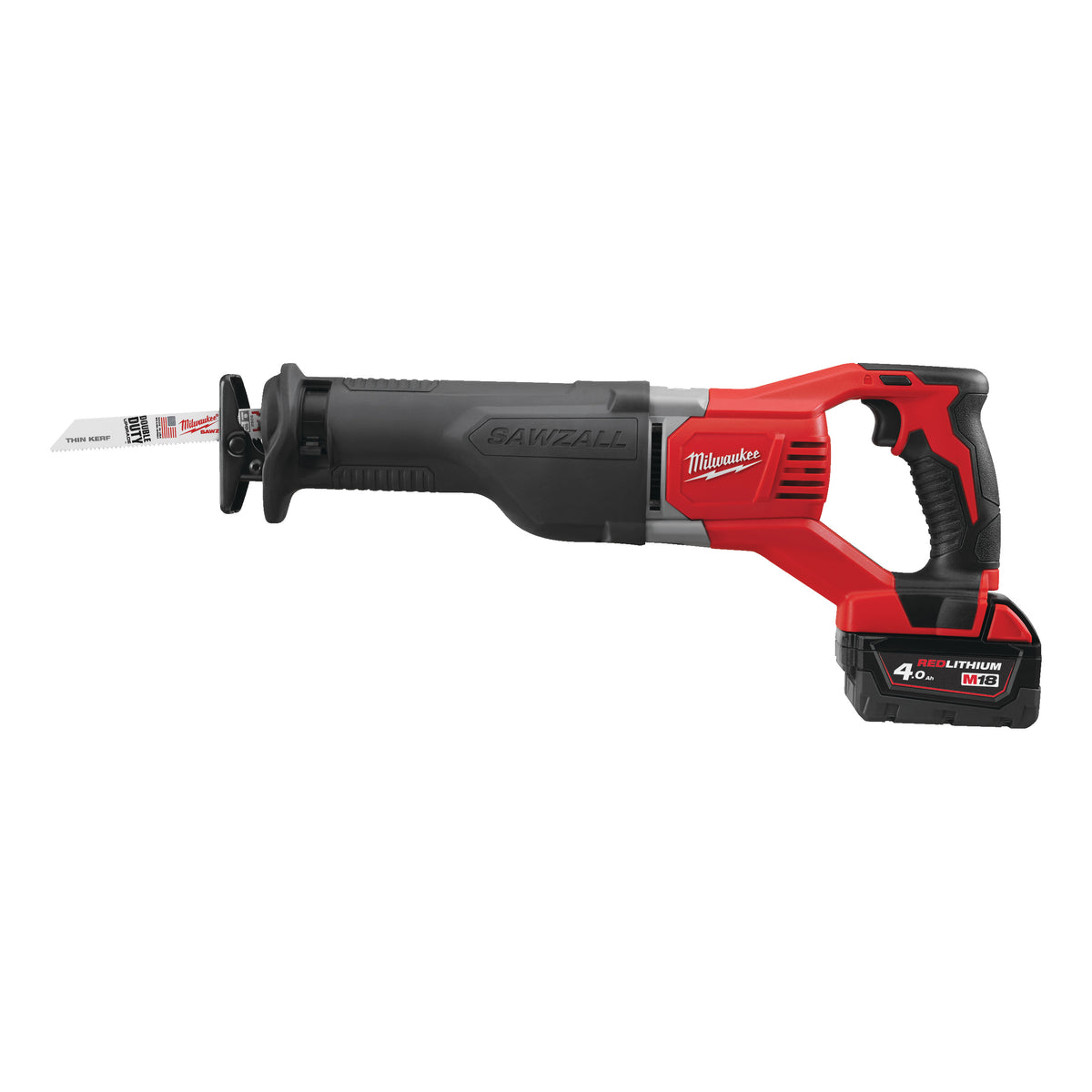 M18 BSX-402C SAWZALL® reciprozaagmachine (2x 4.0 AH accu en lader)