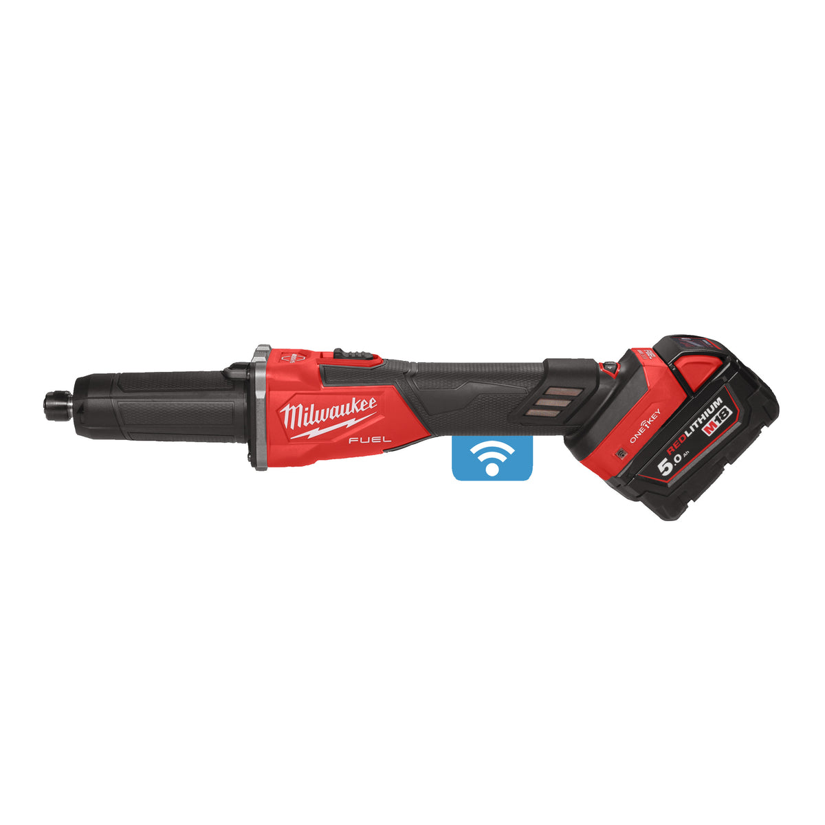 M18 FDGROVB-502X rechte slijpmachine (2x 5.0 AH accu en lader)