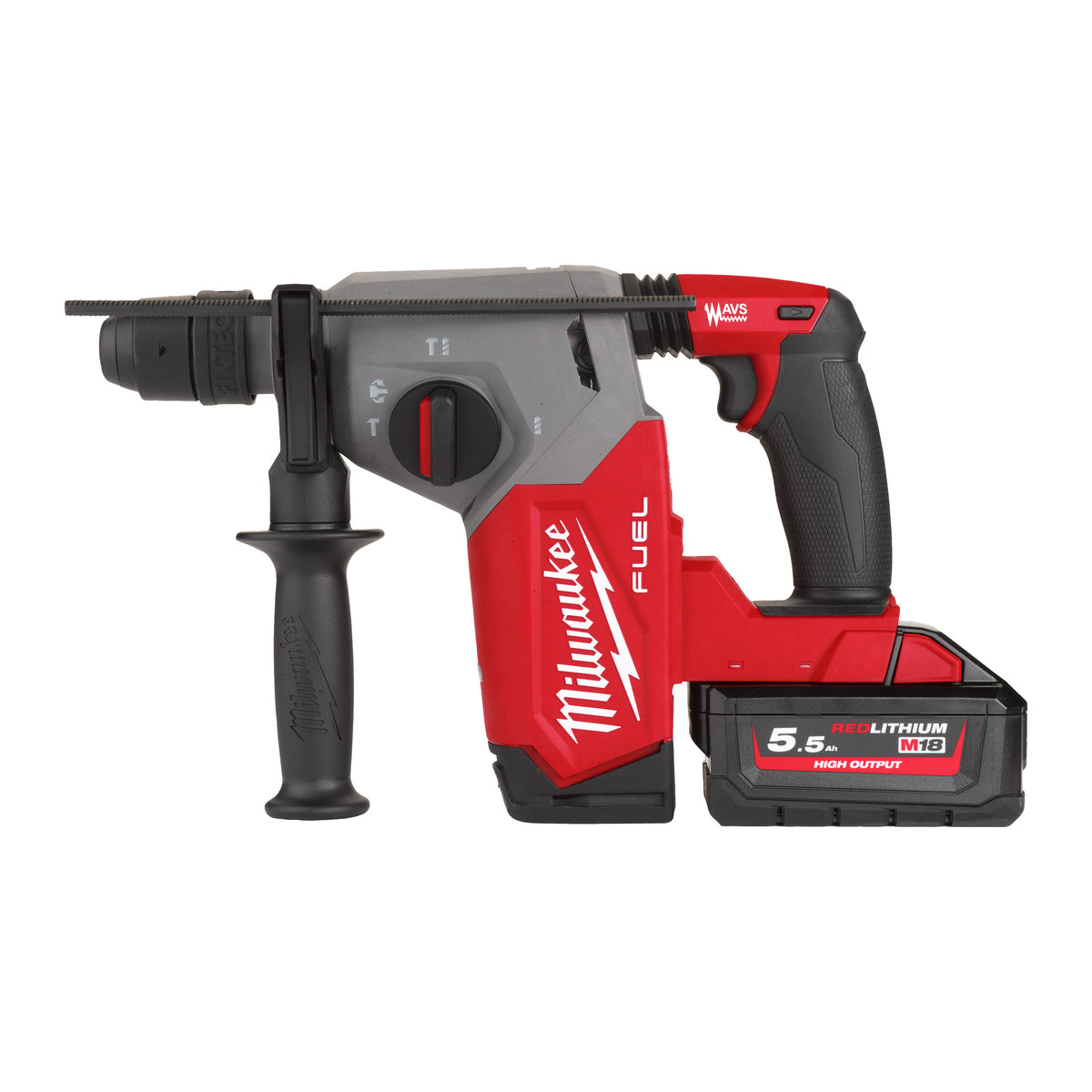 M18 FHX-552X 4-standen SDS-plus hamer met FIXTEC™