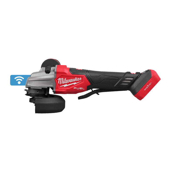 M18 FSAGSVO125X-0X 125 mm Veiligheids haakse slijper met variabele snelheid en ONE-KEY™