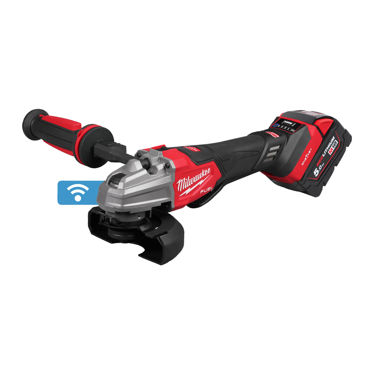 M18 FSAGSVO125X-502X 125 MM Veiligheids haakse slijper met variabele snelheid en ONE-KEY™