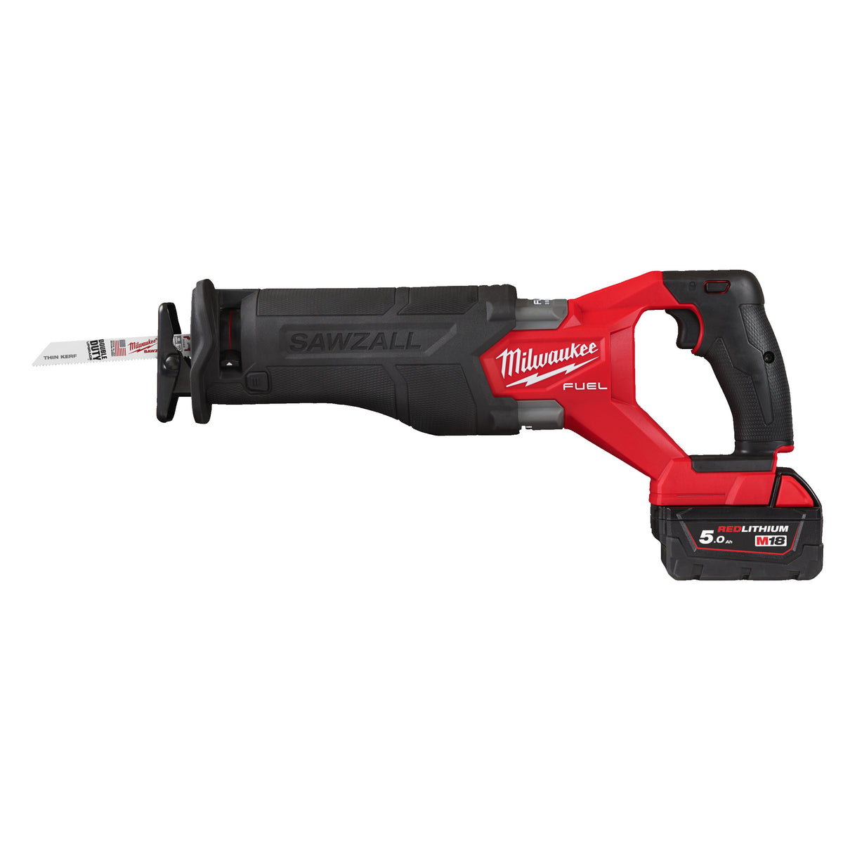 M18 FSZ-502X reciprozaagmachine (2x 5.0 AH accu en lader)