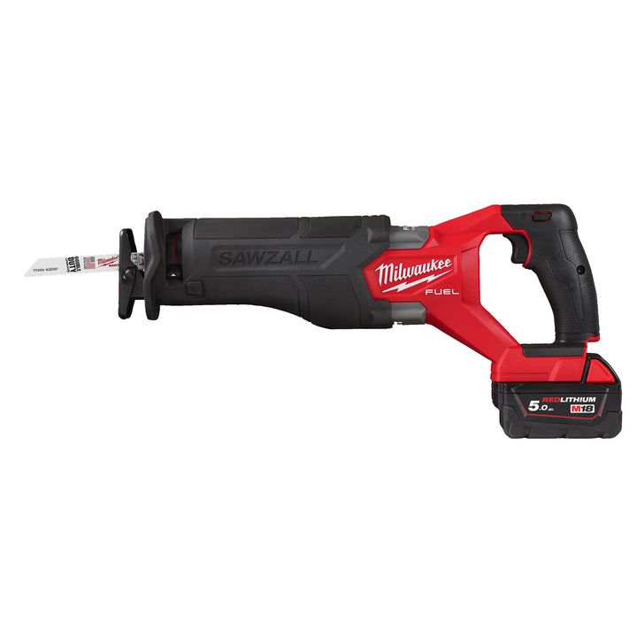 M18 FSZ-502X reciprozaagmachine (2x 5.0 AH accu en lader)