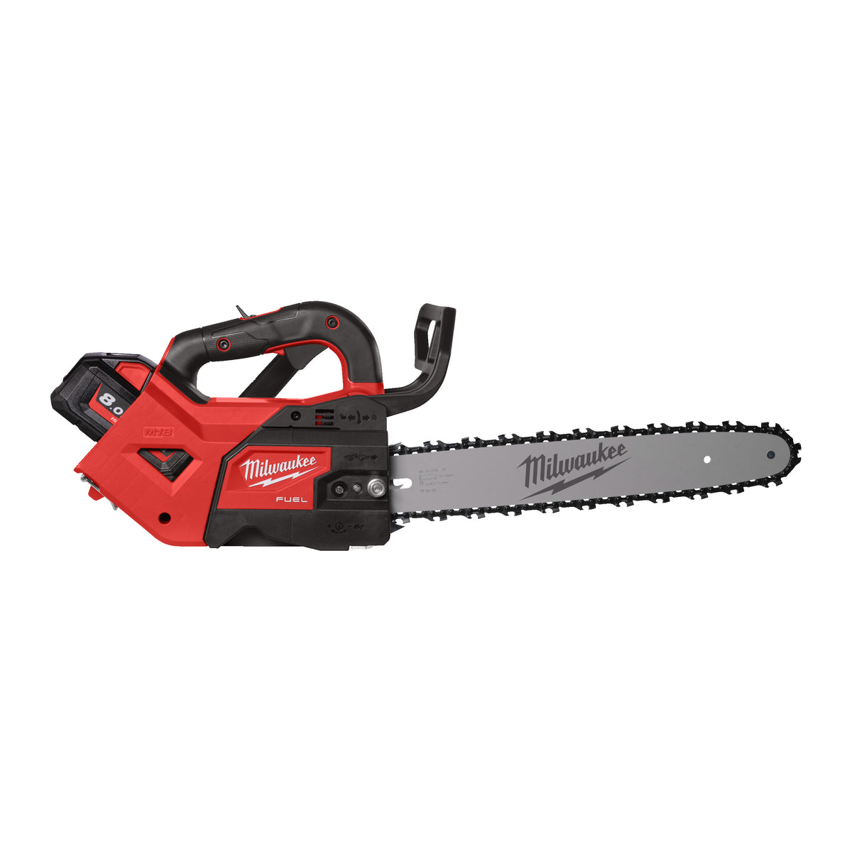 M18 FTHCHS35-802 kettingzaag met handgreep 35 cm (2x 8.0 AH accu en lader)