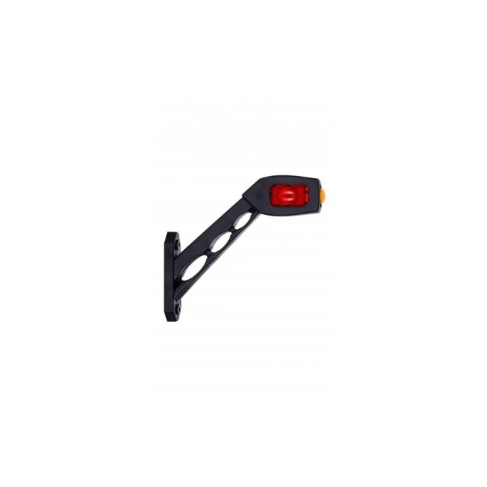 Horpol rechts | LED breedtelamp rood | wit | amber | 12-24V | 35cm. kabel