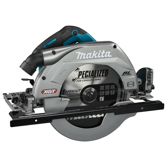 Makita HS011GT201 XGT 40 V Max Cirkelzaag 270 mm (2x 5.0 AH accu en lader)