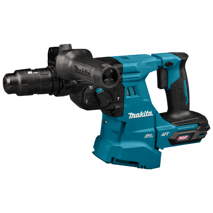 Makita HR012GZ03 XGT 40 V Max Combihamer met stofafzuiging