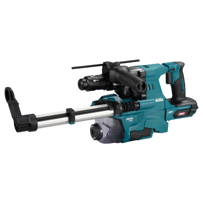 Makita HR012GZ03 XGT 40 V Max Combihamer met stofafzuiging