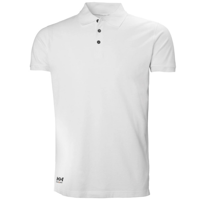 Helly Hansen 79398 Classic 2.0 Polo 900 (wit) S t/m 3XL