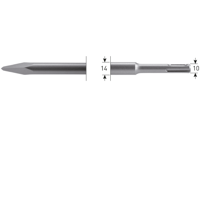SDS-plus puntbeitel 250mm