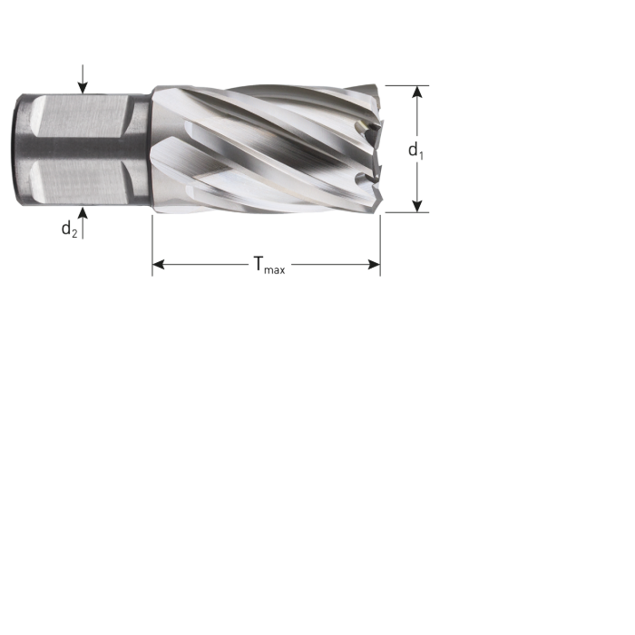 HSS kernboor SILVER-LINE 30mm (Weldon)