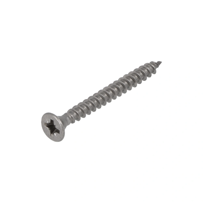 Proftec spaanplaatschroef RVS-A2 platkop pz-2 4x40mm 200 stuks