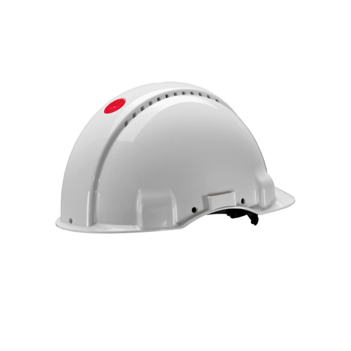 3M Peltor G3000NUV helm wit met draaiknop
