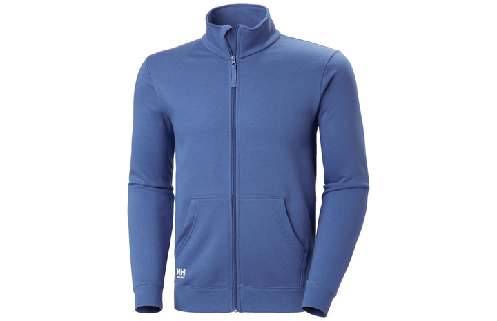 Helly Hansen 79326 Classic Zip Sweatshirt 558 (steenblauw) S t/m XXXL