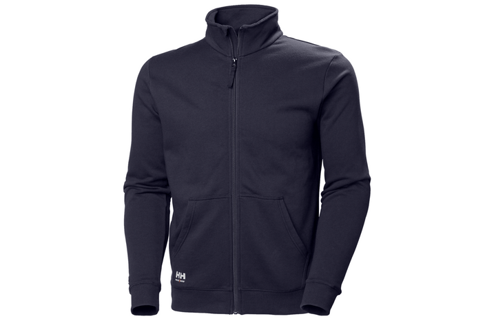 Helly Hansen 79326 Classic Zip Sweatshirt 590 (marine blauw) S t/m XXXL